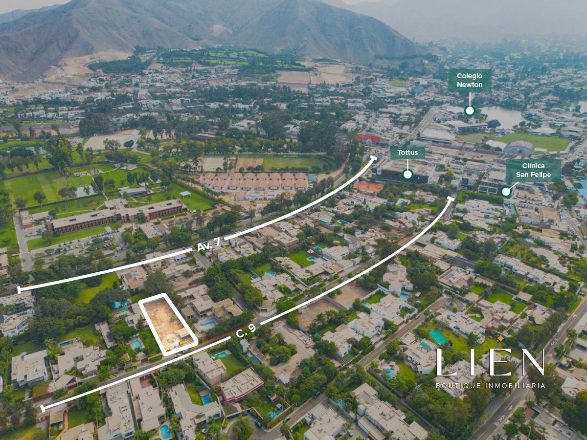 Venta de Terreno en La Molina Apto Para 1 Casa de Lujo