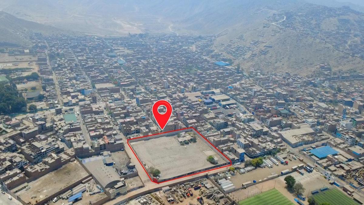 Venta de Terreno Ate 10 403 m² Cerca a 5 Min Puruchuco