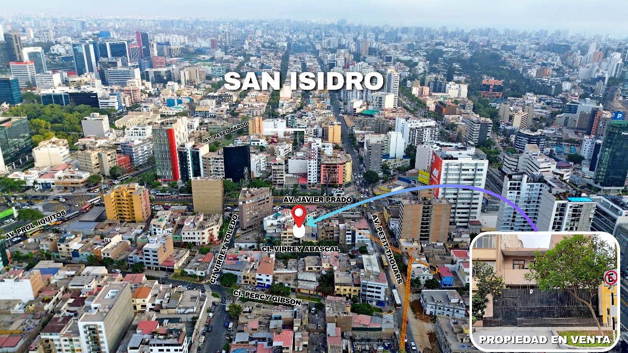 Vendo Casa como Terreno en San Isidro