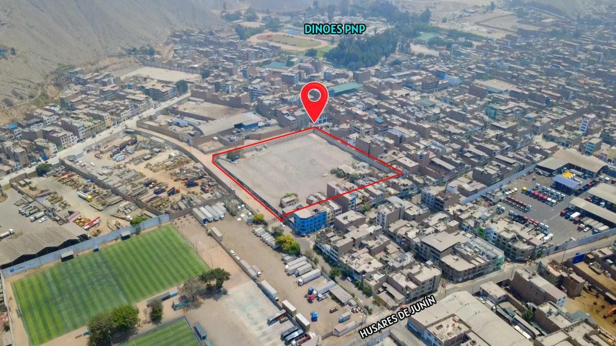Venta de Terreno Ate 10 403 m² Cerca a 5 Min Puruchuco