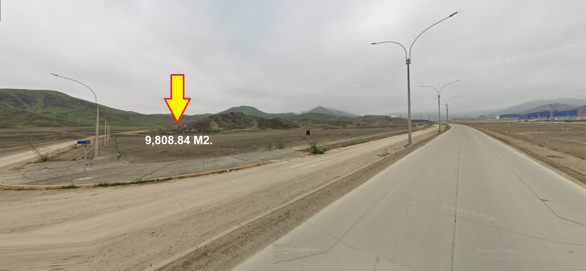 VENTA DE TERRENO INDUSTRIAL I2, DE 9,808 M2. EN ESQUINA, LURÍN, CIUDAD INDUSTRIAL MACROPOLIS